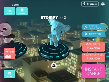 Screenshot Giant Dancing Plushies