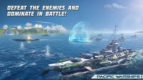 Screenshot Pacific Warships: Naval PvP