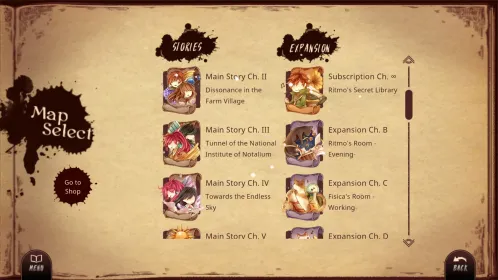 Screenshot Lanota