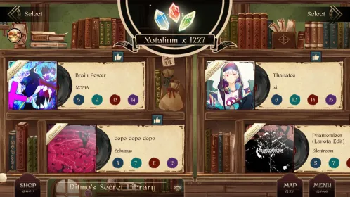 Screenshot Lanota