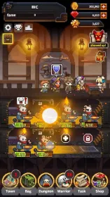 Screenshot Warriors' Market Mayhem : Offline Retro RPG