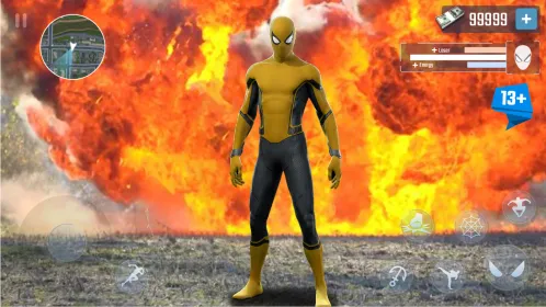 Screenshot Spider Rope Hero – Gangster New York City