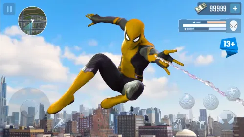 Screenshot Spider Rope Hero – Gangster New York City