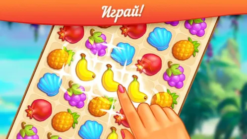 Screenshot Tropical Forest: Match 3 Story