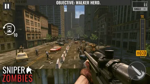 Screenshot Снайпер зомби: стрелялки 3D