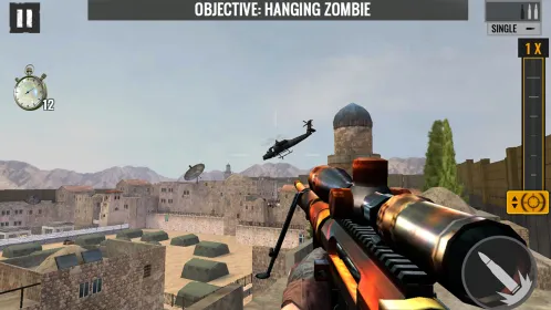Screenshot Снайпер зомби: стрелялки 3D