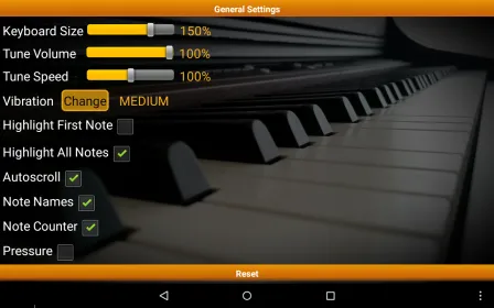 Screenshot Фортепиано Мелодия Pro