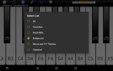Screenshot Фортепиано Мелодия Pro