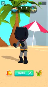 Screenshot Stickman 3D – Уличный гангстер