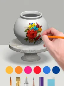 Screenshot Pottery Master – Расслабляющий Керамический Арт