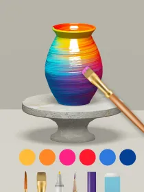 Screenshot Pottery Master – Расслабляющий Керамический Арт