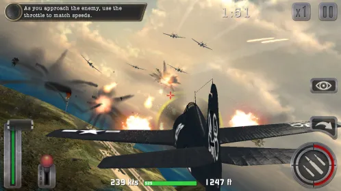 Screenshot Air Combat Pilot: WW2 Pacific