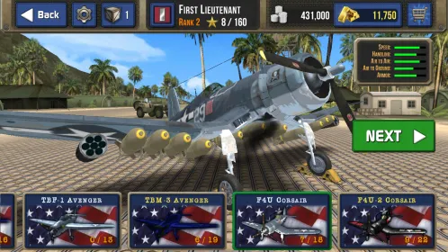 Screenshot Air Combat Pilot: WW2 Pacific