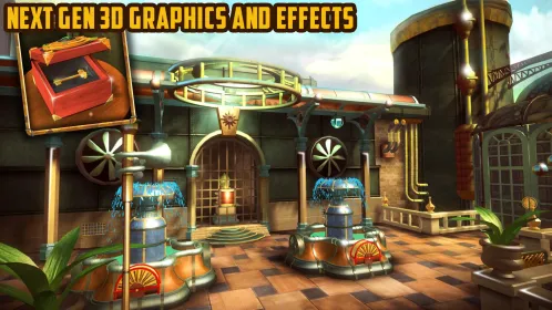 Screenshot Escape Machine City: Airborne