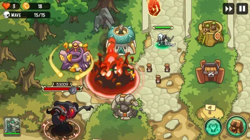 Screenshot Empire Warriors: Tower Defense