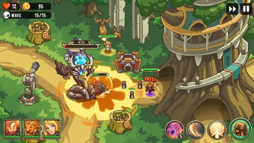 Screenshot Empire Warriors: Tower Defense
