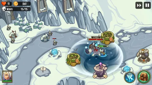 Screenshot Empire Warriors: Tower Defense