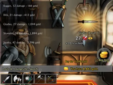 Screenshot Swords and Sandals 2 Redux