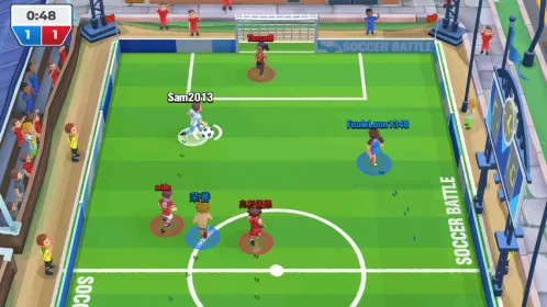 Screenshot Футбол: Soccer Battle