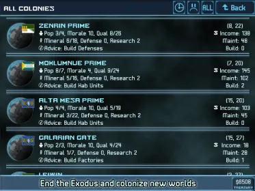 Screenshot Star Traders 4X Empires Elite