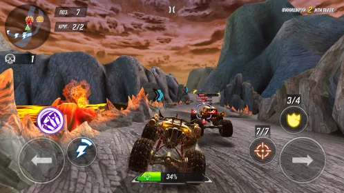 Screenshot RACE: Ракеты Арена Машины Экшн
