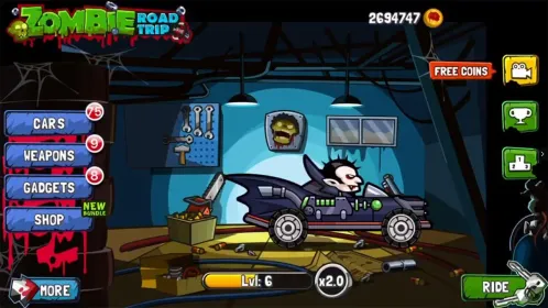 Screenshot Zombie Road Trip