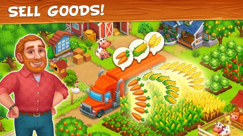 Screenshot Farm Town - Семейная Ферма