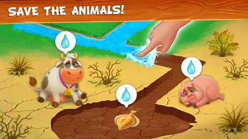 Screenshot Farm Town - Семейная Ферма