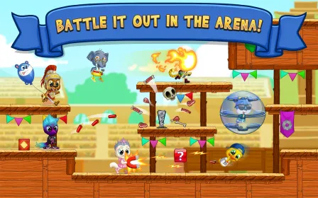 Screenshot Fun Run 3 - гонки мультиплеер