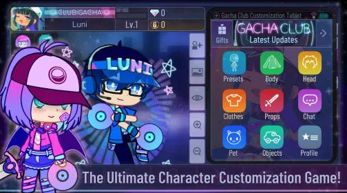 Screenshot Gacha Club