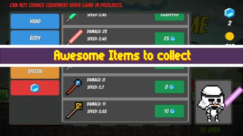 Screenshot Pixel Survival Game