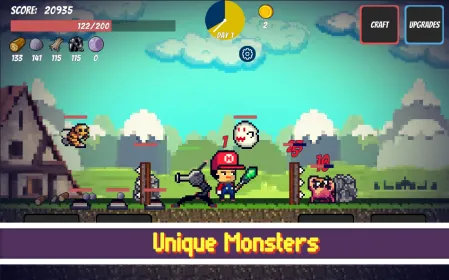 Screenshot Pixel Survival Game