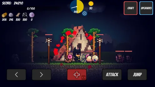 Screenshot Pixel Survival Game