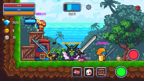 Screenshot Pixel Survival World