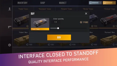 Screenshot Кейс Симулятор для Стандофф 2