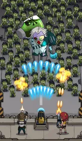 Screenshot Zombie War Idle Defense