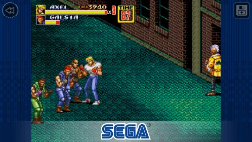 Screenshot Streets of Rage 2 Classic