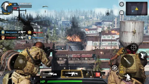 Screenshot Шутер Critical Action: Gun Strike Ops