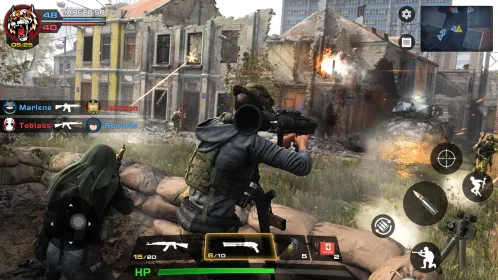 Screenshot Шутер Critical Action: Gun Strike Ops