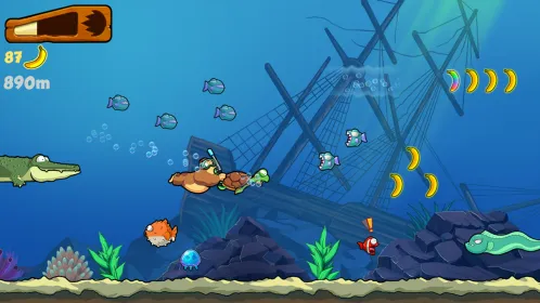Screenshot Banana Kong