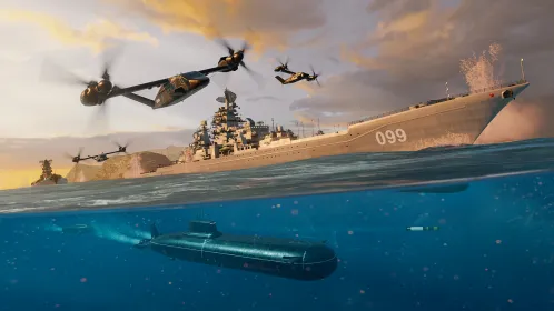 Screenshot MODERN WARSHIPS