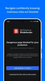 Screenshot Bitdefender Mobile Security