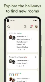 Screenshot Clubhouse: Drop-in audio cha‪t
