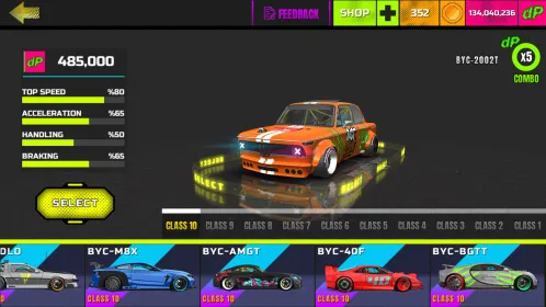 Screenshot Project Drift 2.0