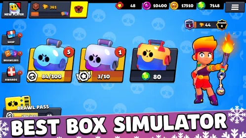 Screenshot Бокс симулятор для Brawl Stars 2 d Бравл пасс BS