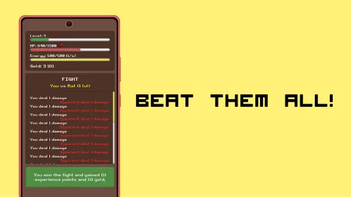 Screenshot Simplest RPG - Text Adventure