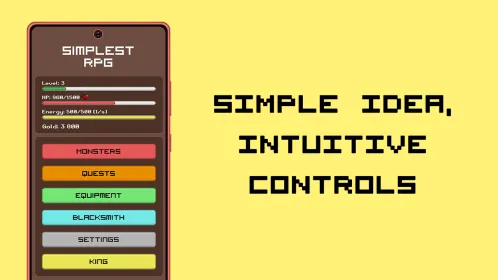 Screenshot Simplest RPG - Text Adventure