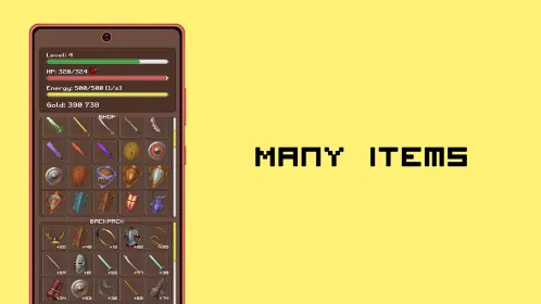 Screenshot Simplest RPG - Text Adventure