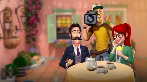 Screenshot Roomflip : Design TV Show Game