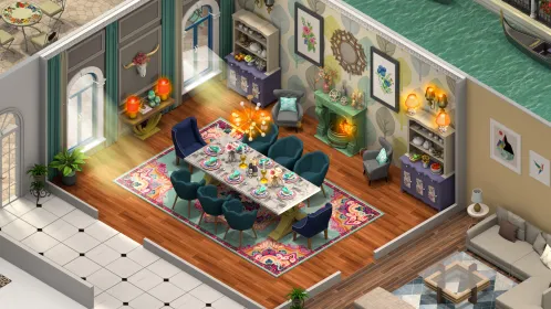 Screenshot Roomflip : Design TV Show Game